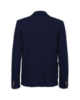 Fred Mello Men's Blue Cotton Blazer - M