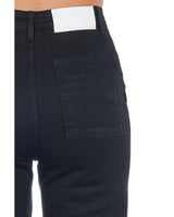 High Waist Cropped Trousers with Multipockets 40 IT Women