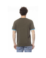 Invicta Men's Green Cotton T-Shirt - XL