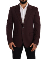 Dolce & Gabbana Slim Fit Blazer Jacket with Logo Details 50 IT Men