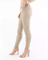 High Waist Stretch Cotton Denim Trousers W26 US Women