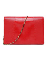 Love Moschino Women's Red Artificial Leather Crossbody Bag - One Size