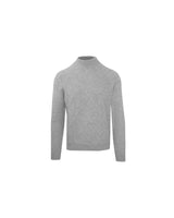 Malo Diamond Stitch Wool and Cashmere Turtleneck L Men