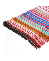 Geometric Pattern Fringed Scarf One Size Women