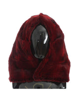 Dolce & Gabbana Exclusive Hamster Fur Hooded Scarf One Size Women