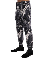 Gorgeous Casual Capri Pants with Banana Leaf Print 50 IT Men