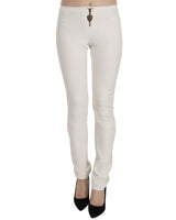 Just Cavalli Mid Waist Skinny Dress Trouser Pants 42 IT Women