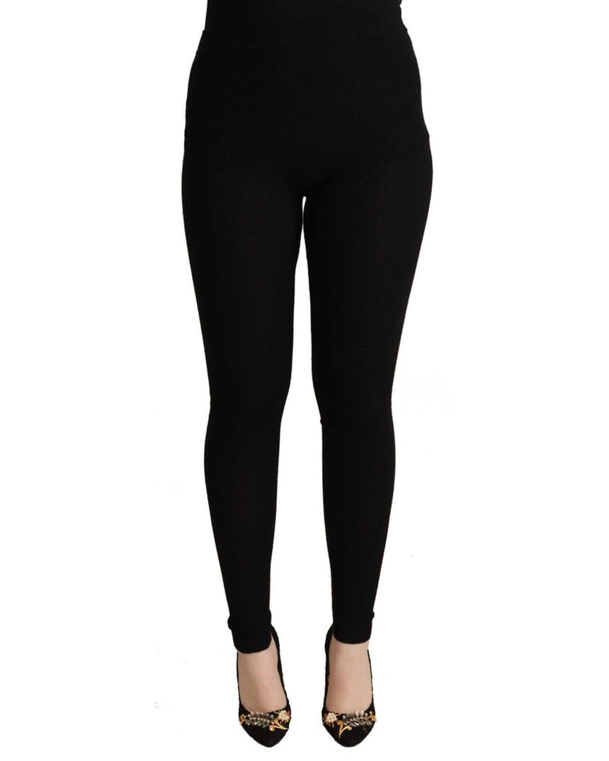 High Waist Stretch Tights Pants 36 IT Women