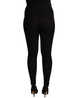 High Waist Stretch Tights Pants 36 IT Women