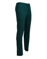 Brand New BENCIVENGA Green Cotton Pants 52 IT Men