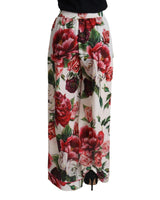 Floral Print Wide Leg Pants by Dolce & Gabbana 40 IT Women