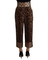 Dolce & Gabbana Dress High Waist Cropped Pants 38 IT Women