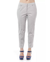 Geometric Pattern Regular Fit Trousers 48 IT Women