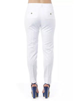 Regular Fit Stretch Pants with Shaped Front Pockets and Threaded Back Pockets 48 IT Women