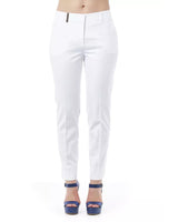 Regular Fit Stretch Pants with Shaped Front Pockets and Threaded Back Pockets 50 IT Women