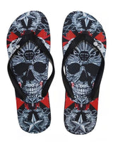 Womens Graphic Print Flip Flops 36.5 EU Women