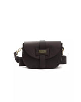 Logo Lined Leather Crossbody Bag One Size Women