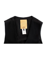 Casual Vest in Black Wool Blend by Costume National CNC 48 IT Men