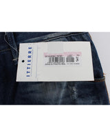 ACHT Mens Regular Fit Jeans with Logo Details W34 US Men