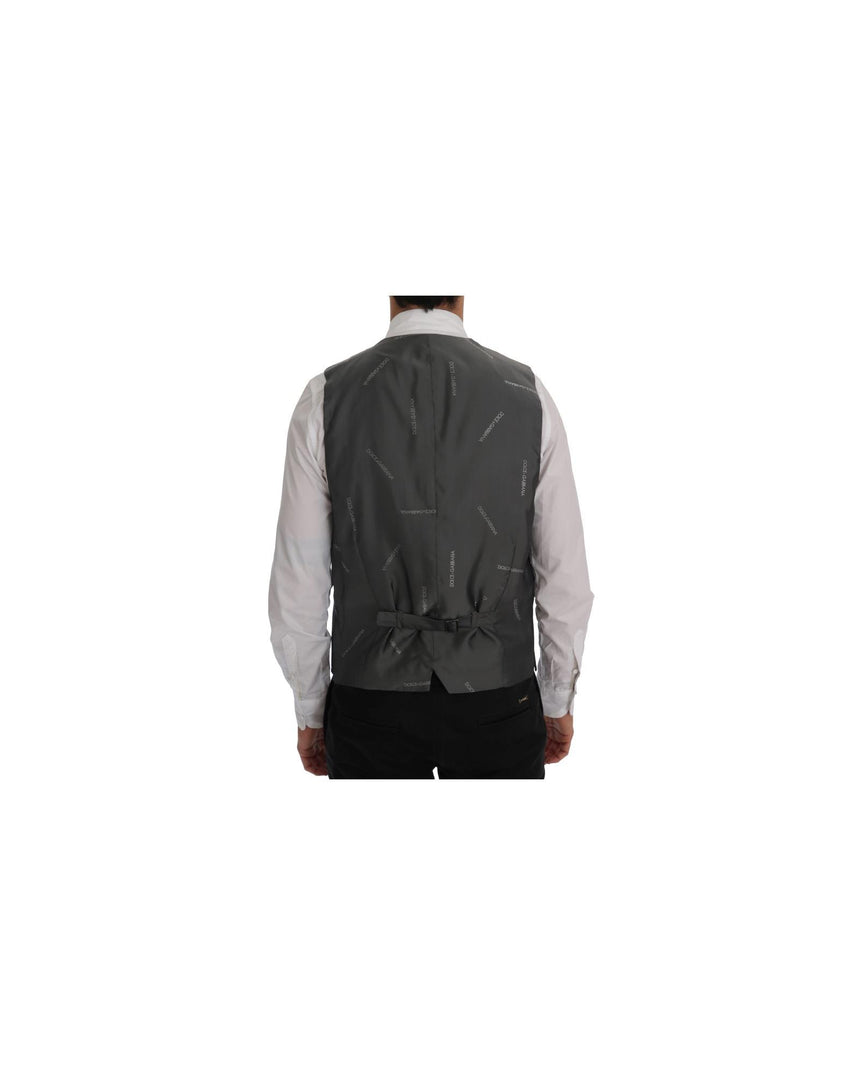 Dolce & Gabbana STFF Single Breasted Vest Waistcoat 52 IT Men