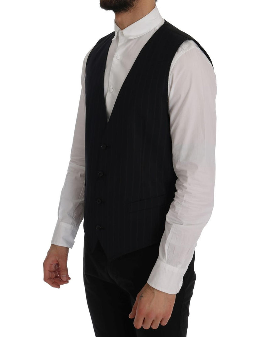 Dolce & Gabbana Staff Single Breasted Waistcoat Vest 50 IT Men