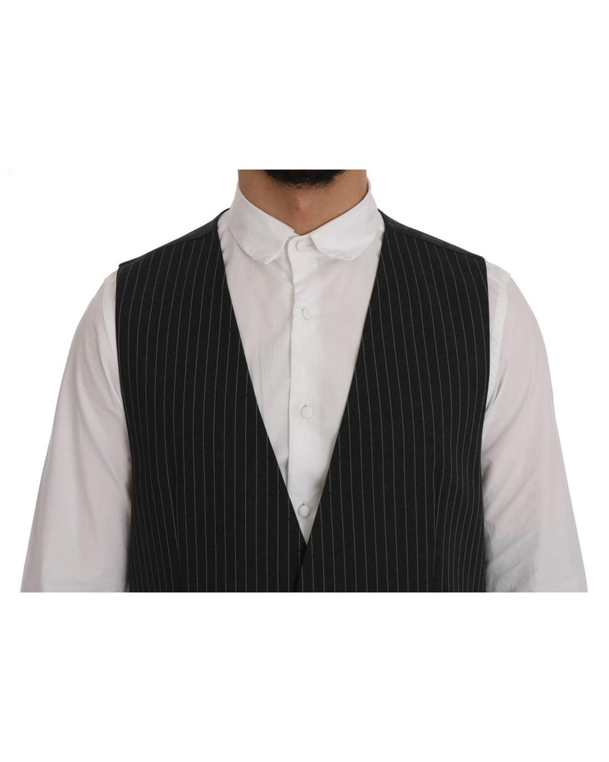 Dolce & Gabbana Staff Single Breasted Waistcoat Vest 52 IT Men