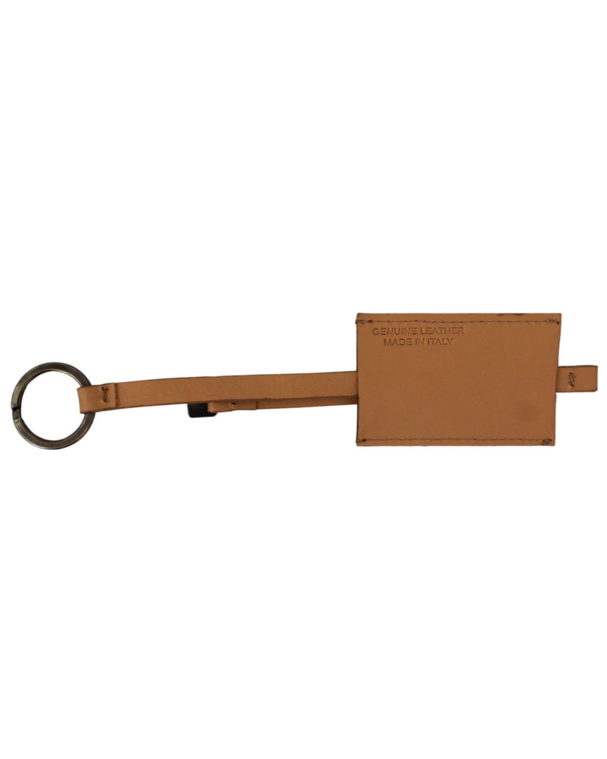 COSTUME NATIONAL CNC Leather Keychain One Size Men