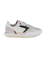 Tommy Hilfiger Women's White Polyester Sneaker - 39 EU