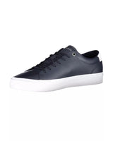 Tommy Hilfiger Men's Blue Polyester Sneaker - 41 EU