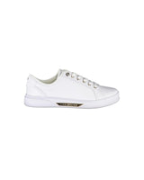 Tommy Hilfiger Women's White Polyester Sneaker - 39 EU