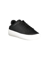 Tommy Hilfiger Men's Black Polyester Sneaker - 44 EU