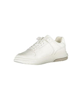 Tommy Hilfiger Men's White Polyester Sneaker - 42 EU