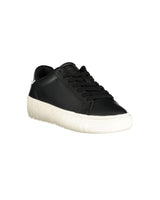 Tommy Hilfiger Women's Black Polyester Sneaker - 36 EU