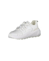 Tommy Hilfiger Women's White Polyester Sneaker - 37 EU