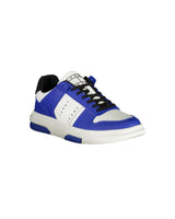 Tommy Hilfiger Men's Blue Polyester Sneaker - 40 EU