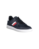 Tommy Hilfiger Men's Blue Polyester Sneaker - 42 EU