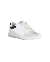 Tommy Hilfiger Men's White Polyester Sneaker - 41 EU