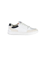 Tommy Hilfiger Men's White Polyester Sneaker - 46 EU