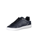 Tommy Hilfiger Men's Blue Polyester Sneaker - 44 EU