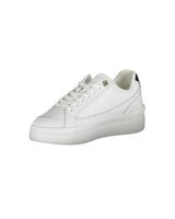 Tommy Hilfiger Women's White Polyester Sneaker - 38 EU