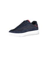 Tommy Hilfiger Men's Blue Polyester Sneaker - 44 EU