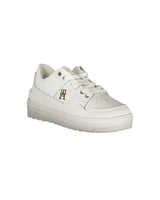 Tommy Hilfiger Women's White Polyester Sneaker - 36 EU