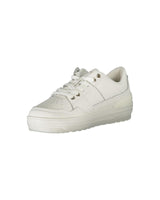 Tommy Hilfiger Women's White Polyester Sneaker - 38 EU