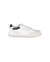 Tommy Hilfiger Men's White Polyester Sneaker - 44 EU