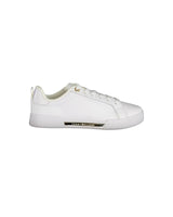 Tommy Hilfiger Women's White Polyester Sneaker - 36 EU