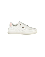 Tommy Hilfiger Women's White Polyester Sneaker - 38 EU