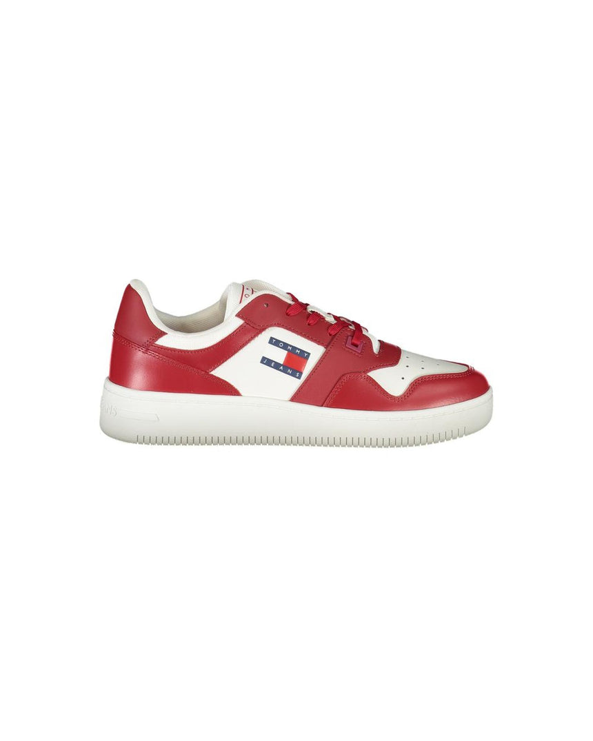 Tommy Hilfiger Men's Pink Polyester Sneaker - 40 EU