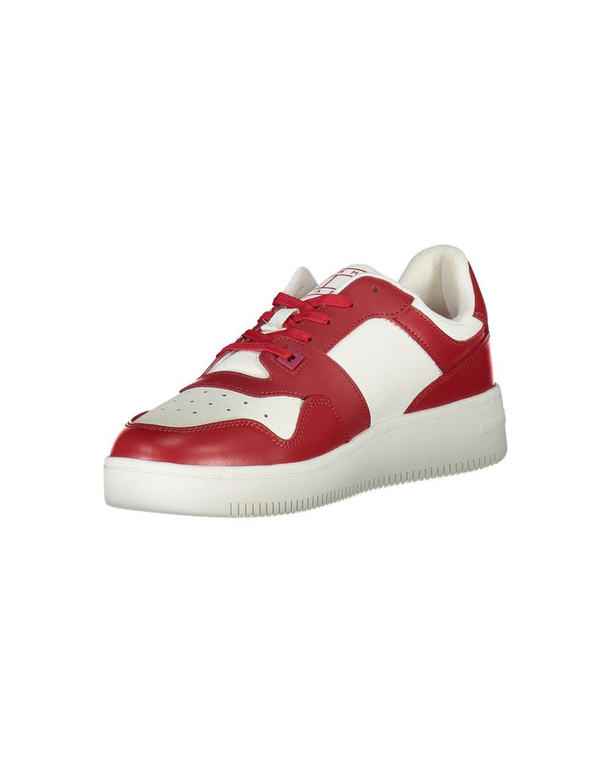 Tommy Hilfiger Men's Pink Polyester Sneaker - 41 EU