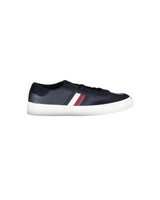 Tommy Hilfiger Men's Blue Polyester Sneaker - 40 EU