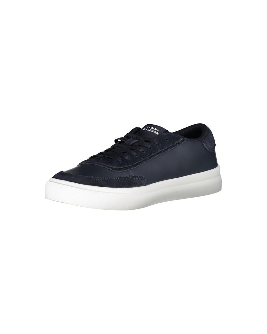 Tommy Hilfiger Men's Blue Polyester Sneaker - 40 EU